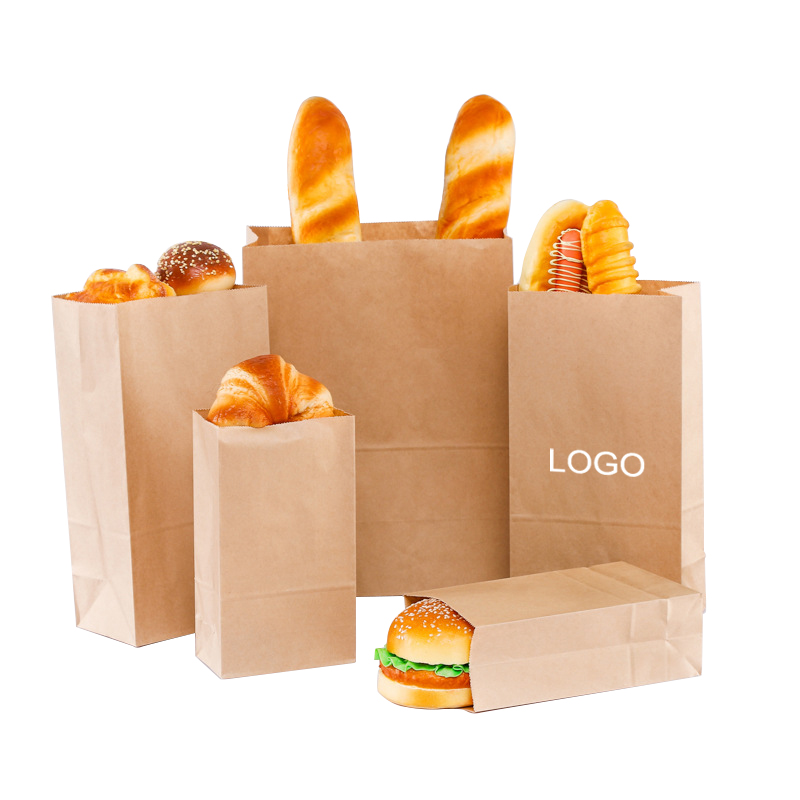 Disposable Stock Snack Paper Bags For Food Takeaway Security Services disposable-stock-snack-paper-bags-for-food-takeaway-security-services