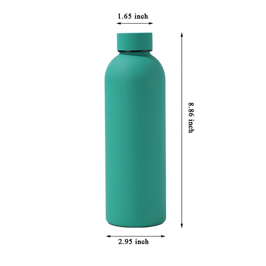 17oz stainless steel insulated bottle